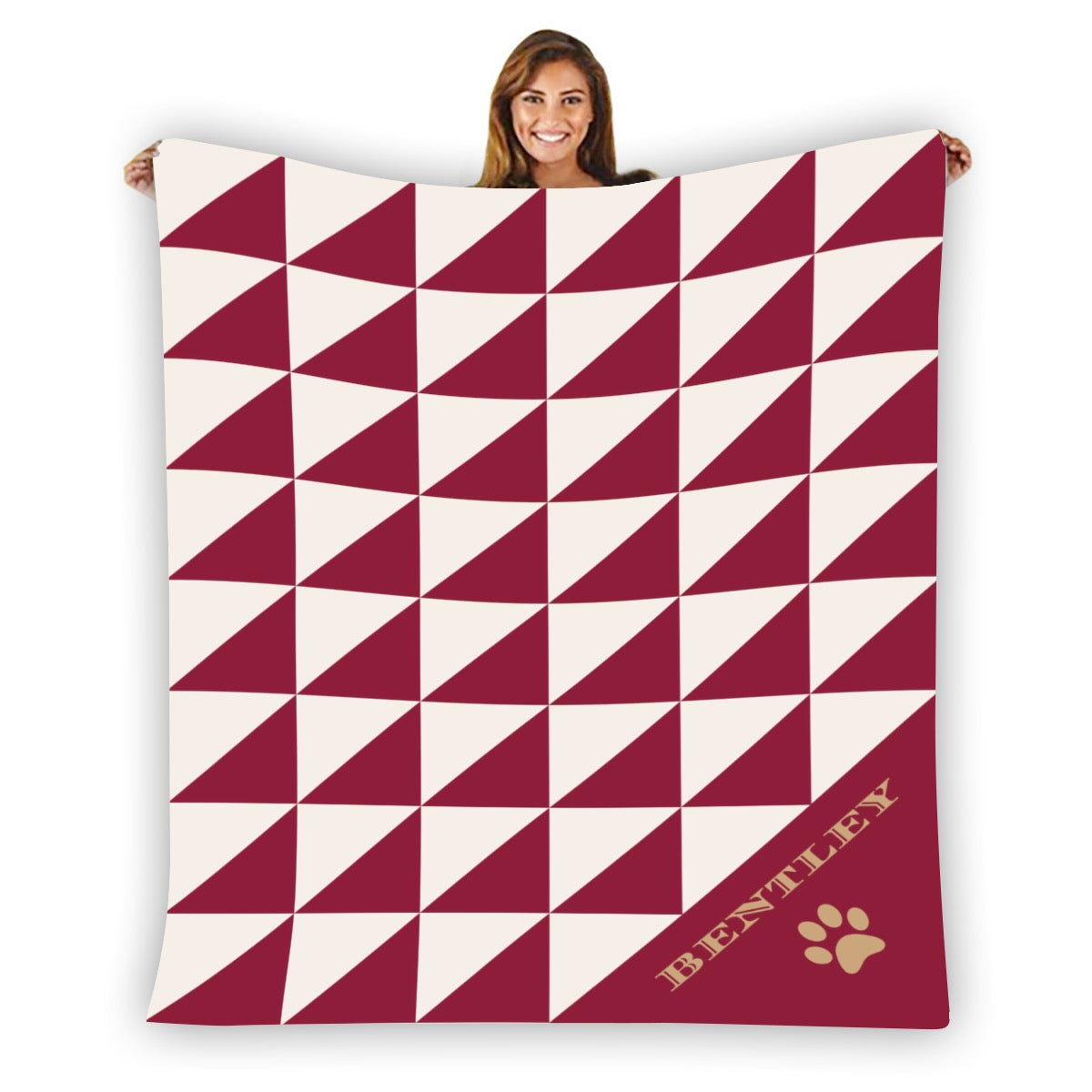 Personalised Dog Aesthetic Blanket