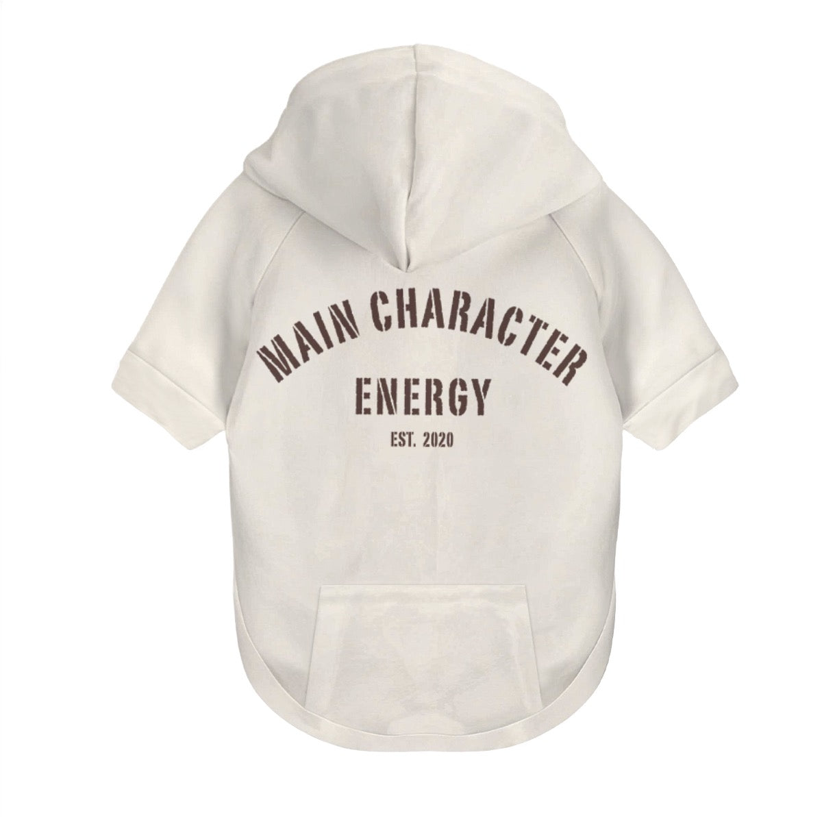 Main Character Energy Dog Pullover Hoodie-Custom EST Year