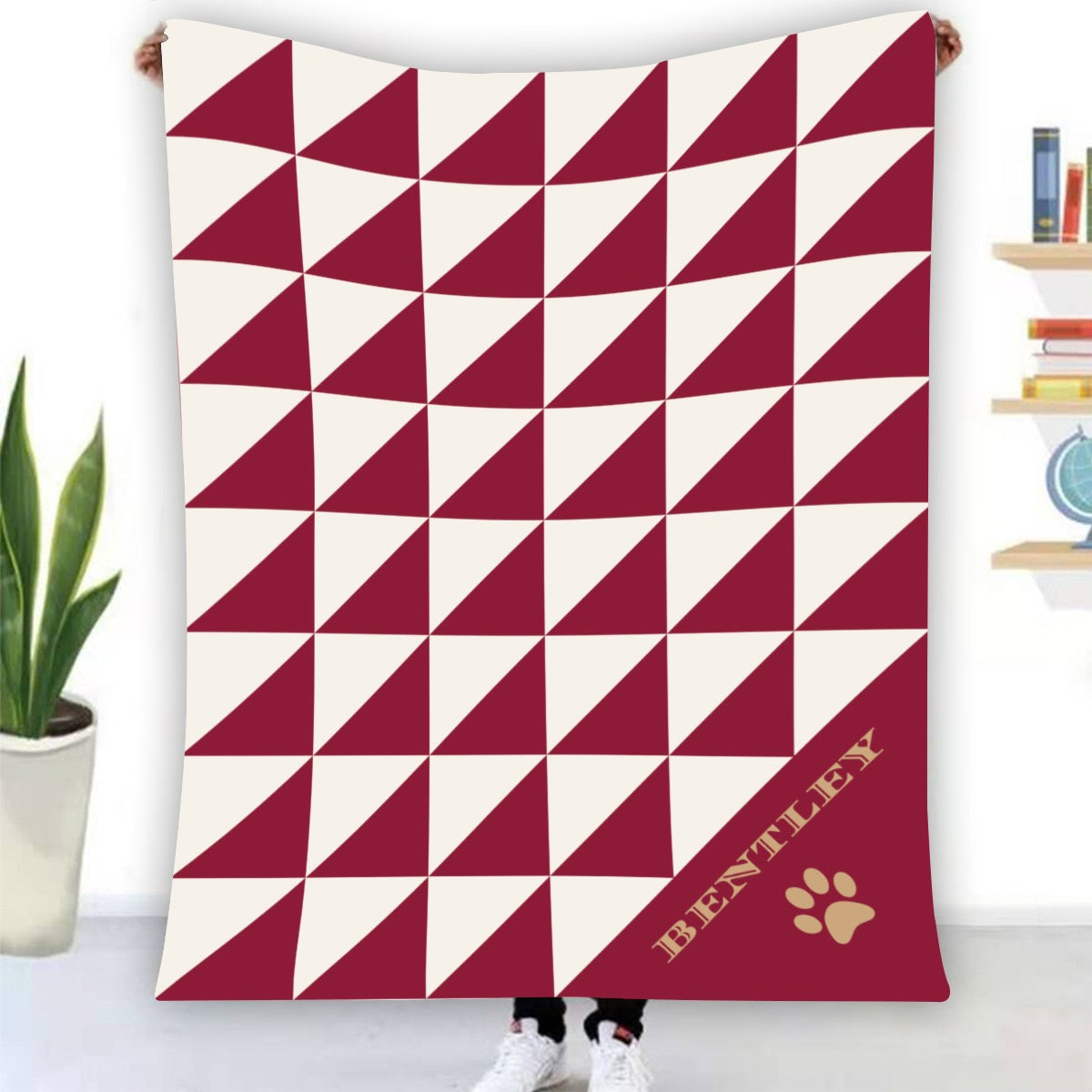 Personalised Dog Aesthetic Blanket