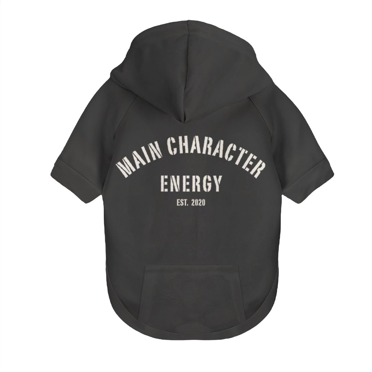 Main Character Energy Dog Pullover Hoodie-Custom EST Year